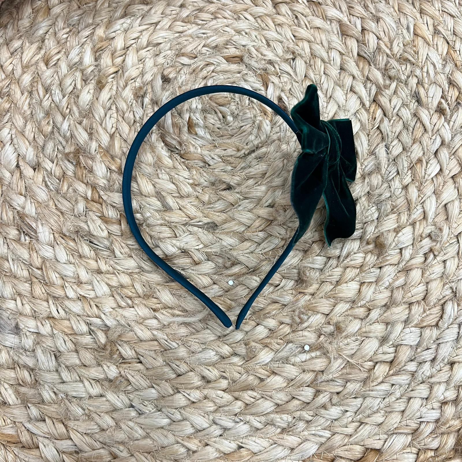 Siena Cerchietto Fiocco in velluto - Anima Kids