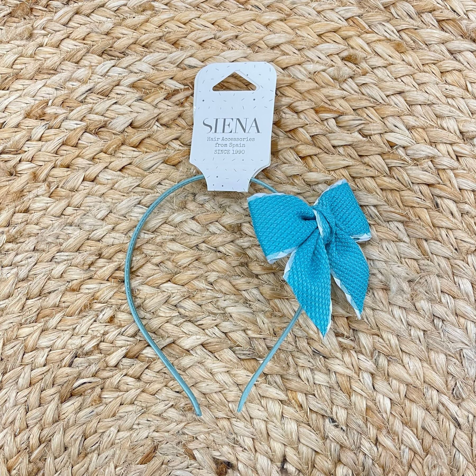 Siena Cerchietto Fiocco nido d'ape - Anima Kids