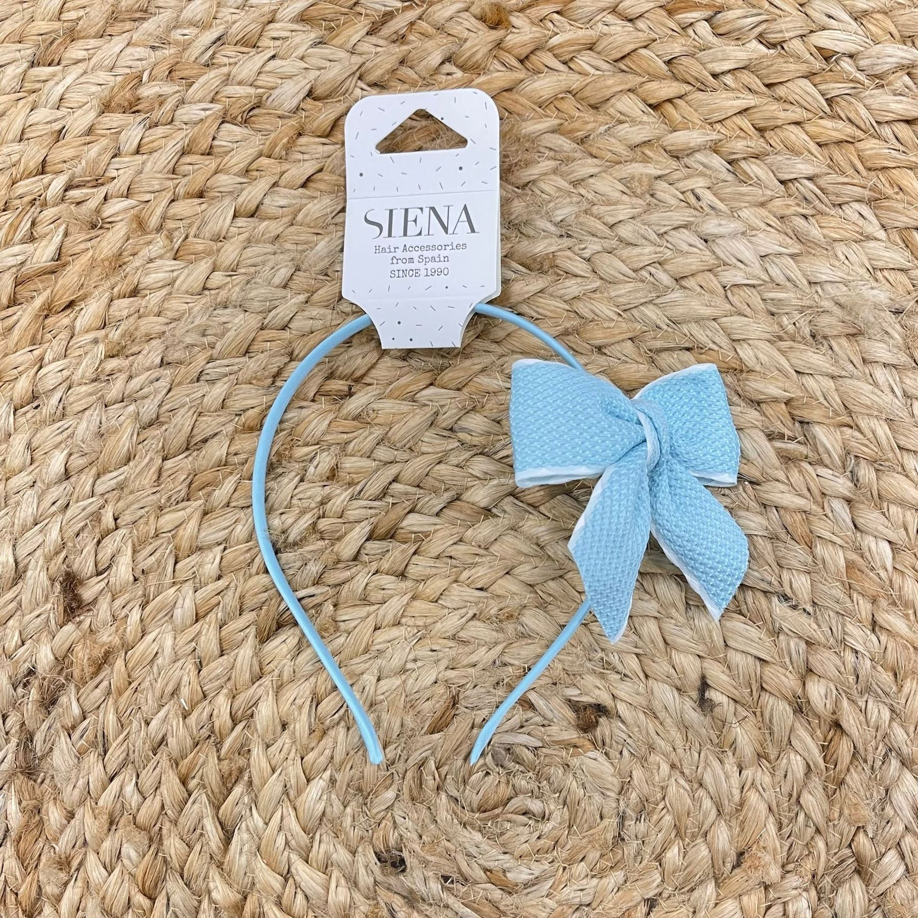 Siena Cerchietto Fiocco nido d'ape - Anima Kids