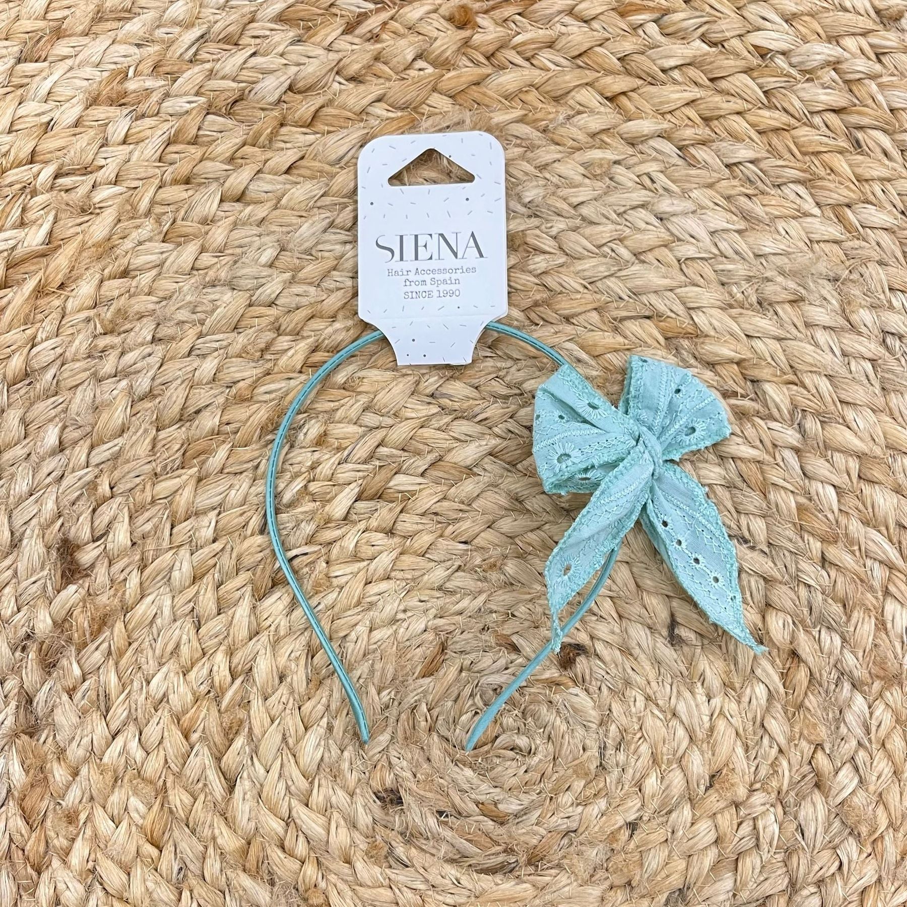 Siena Cerchietto Fiocco Sangallo - Anima Kids