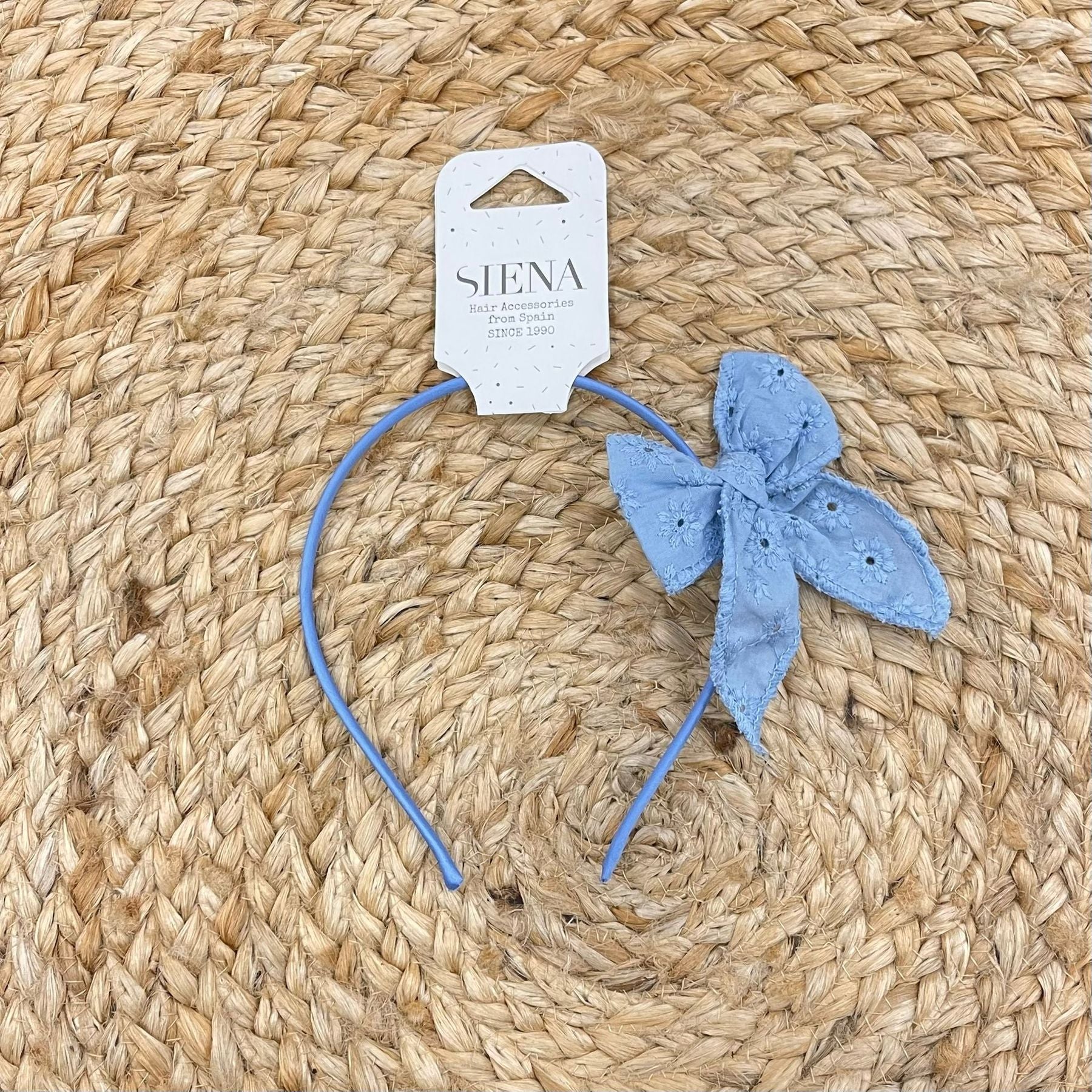 Siena Cerchietto Fiocco Sangallo - Anima Kids