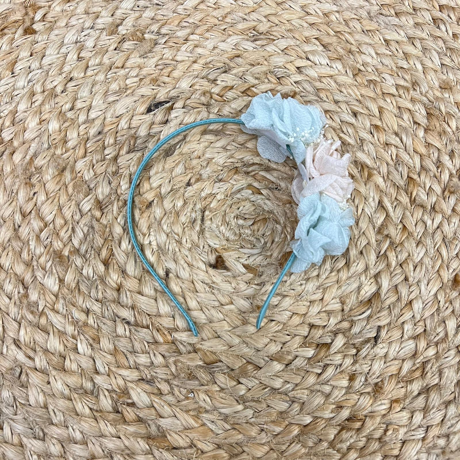 Siena Cerchietto Fiori in Tulle - Anima Kids