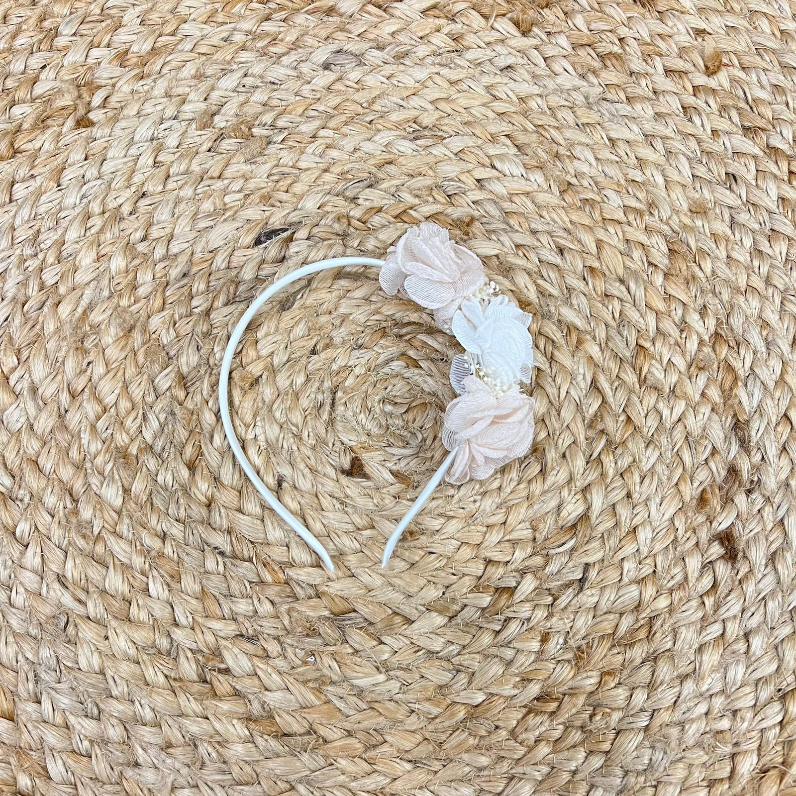 Siena Cerchietto Fiori in Tulle - Anima Kids