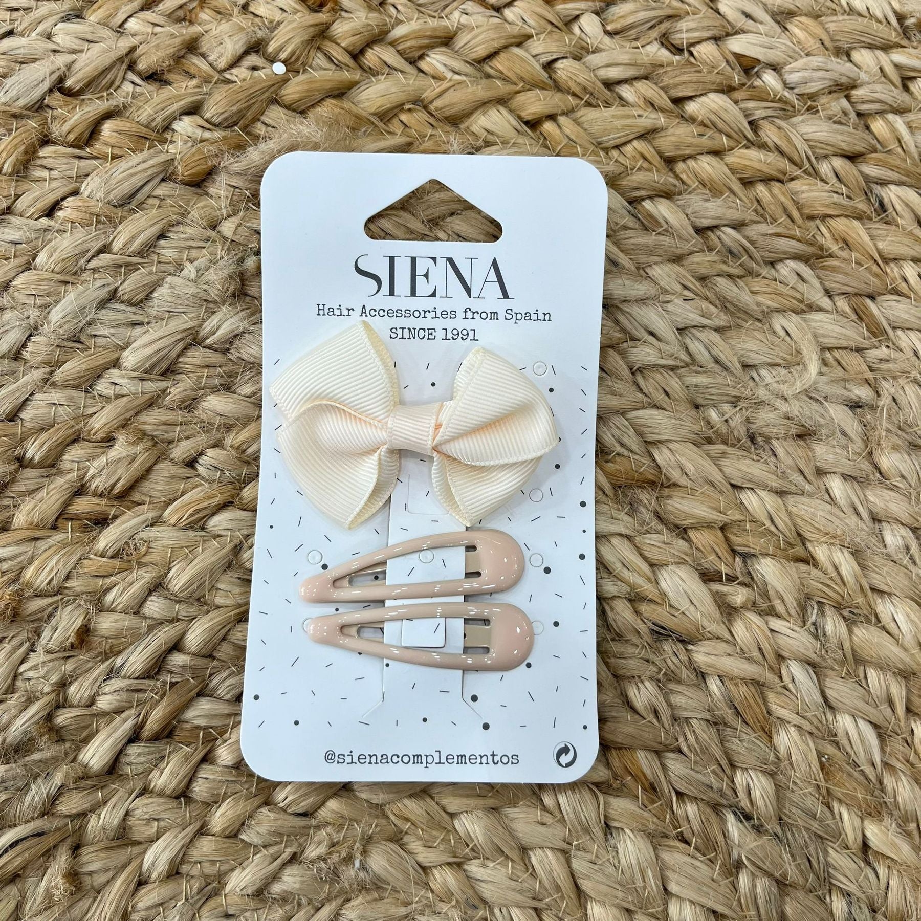 Siena Clip set with bow