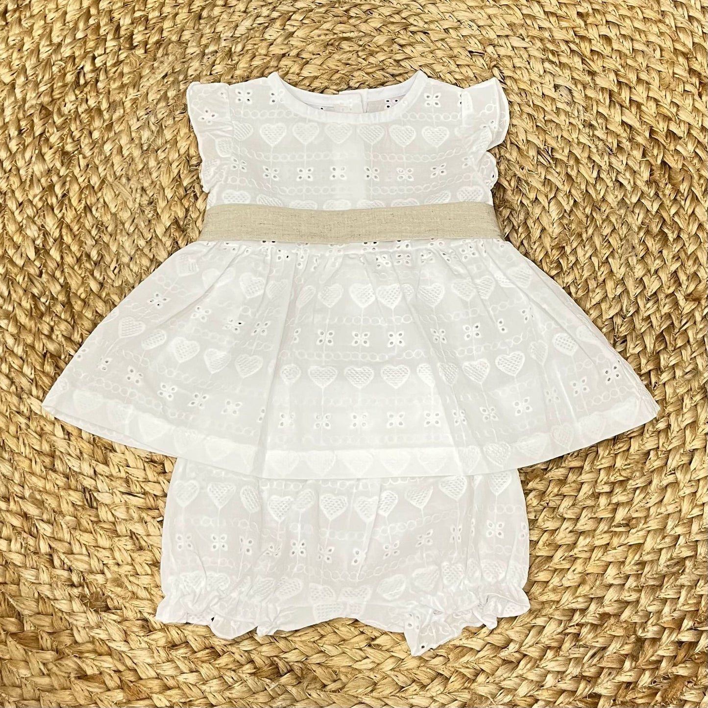 BabyVip Sangallo blouse and culotte
