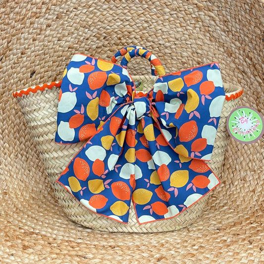 By Candelaria Lemon Straw Bag