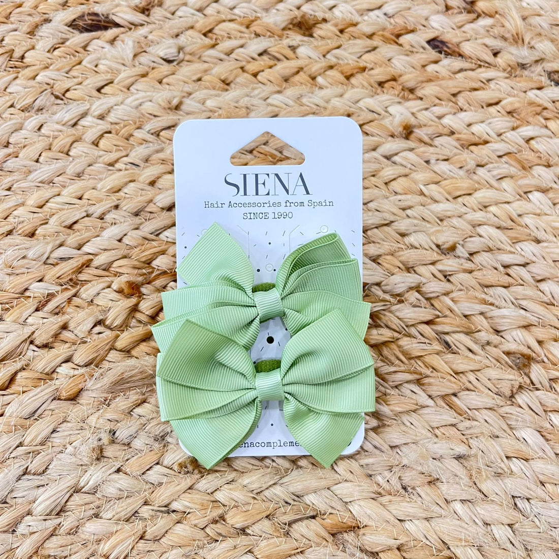 Siena Set of elastic bands with bow. With bow