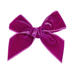Condor Clip Velvet Bow