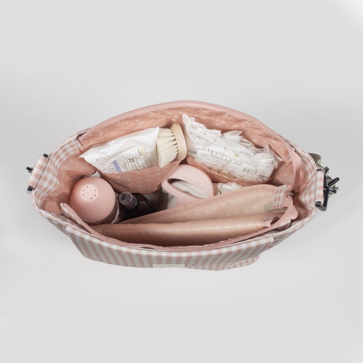 Walking Mum Borsa fasciatoio I Love Vichy - Anima Kids