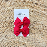 Siena Set of elastic bands with bow. With bow